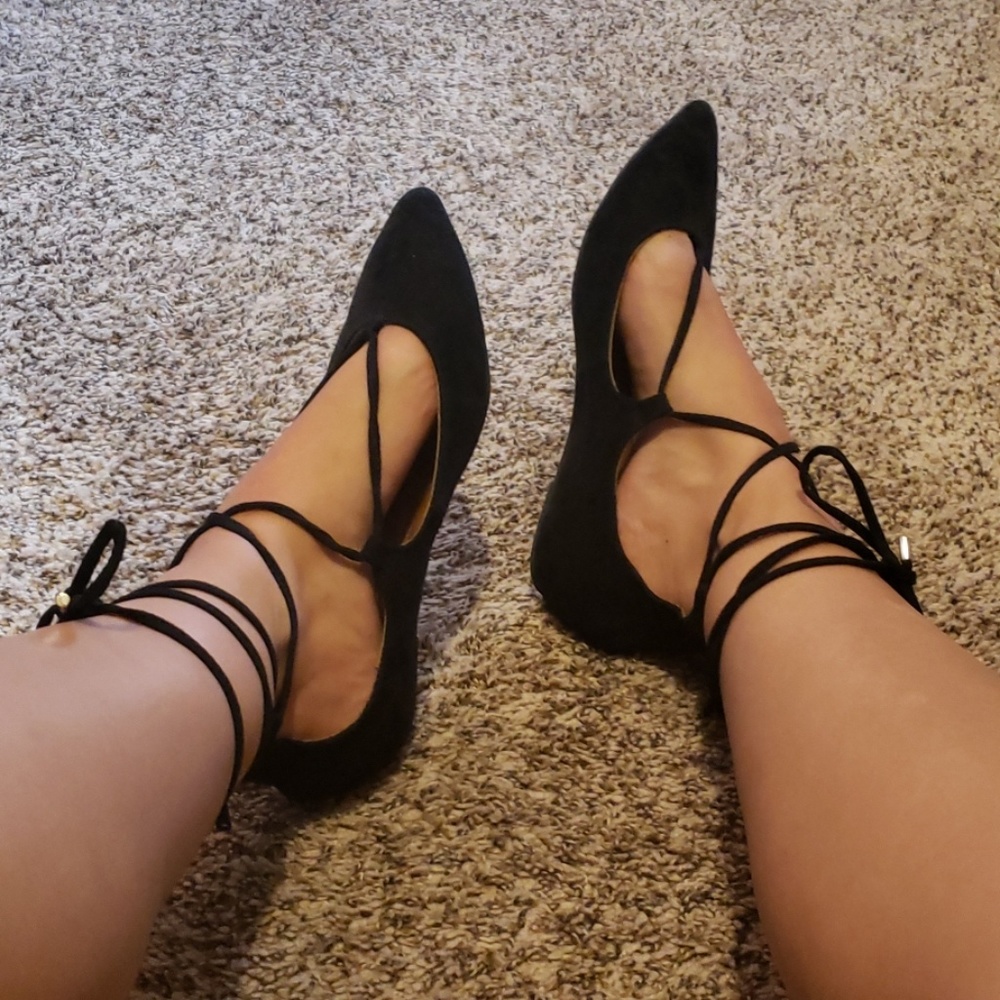 Black flats